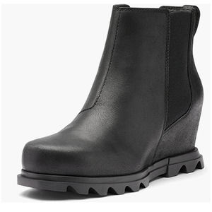 SOREL Joan of Arctic Wedge III  Chelsea Bootie Lug Sole Waterproof Boot - Size 7